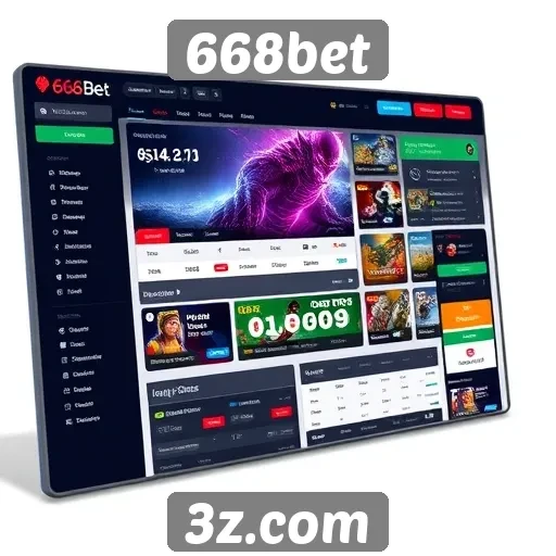 Interface amigável do site 668bet melhora a experiência